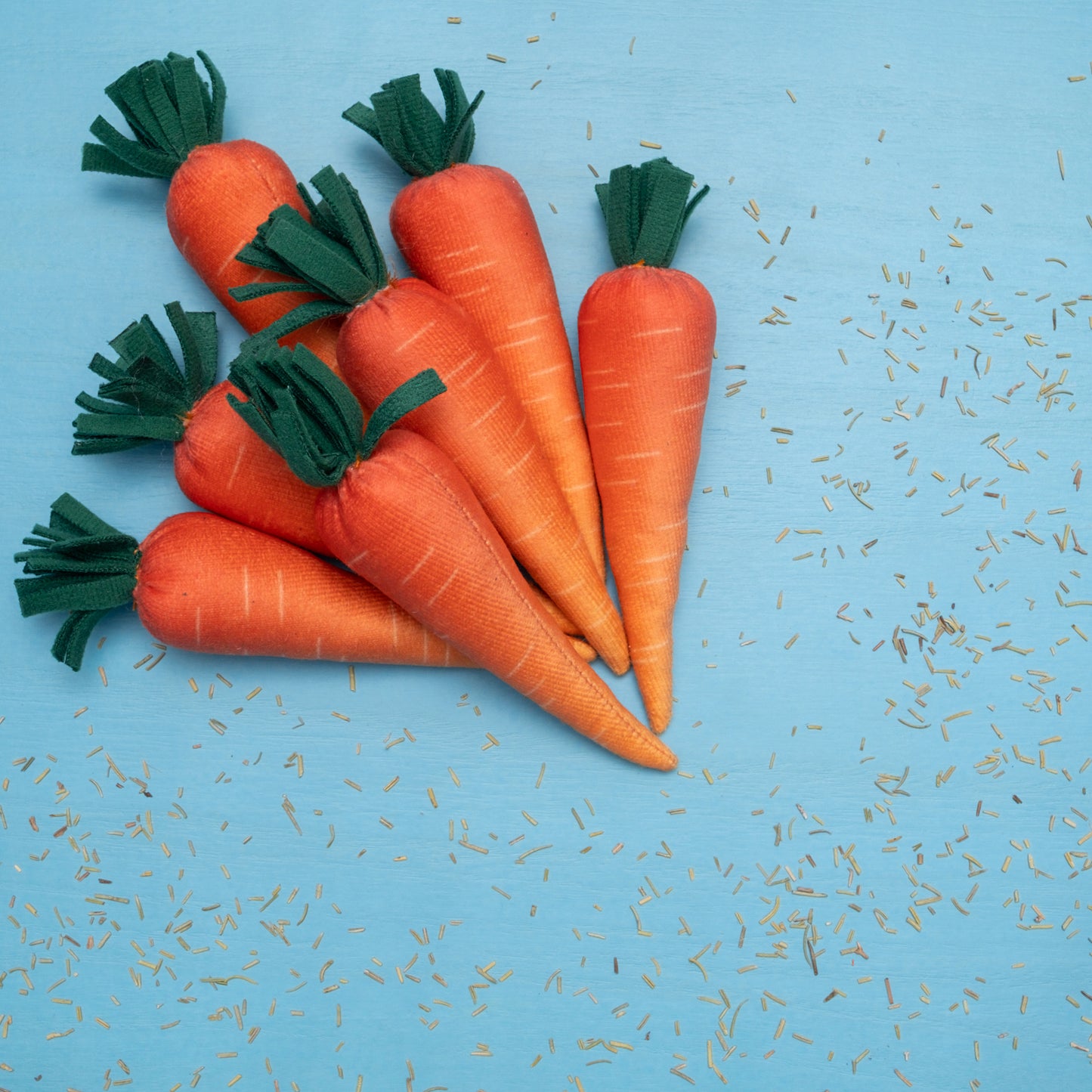 verduras de tela para jugar
