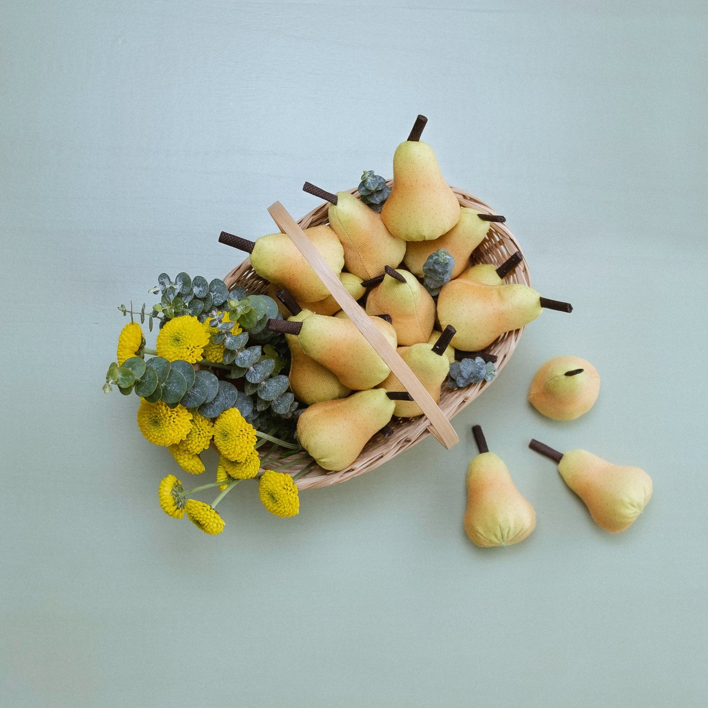 frutas de tela para jugar