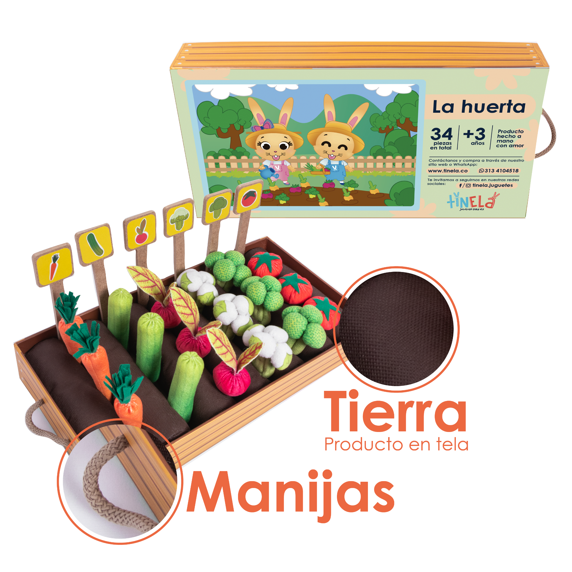 huerta para niños 