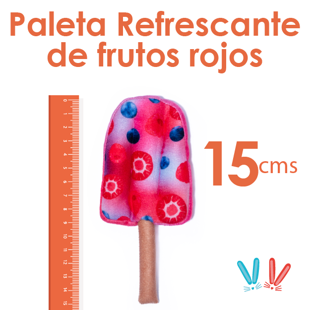 juguete de tela paletas de frutas