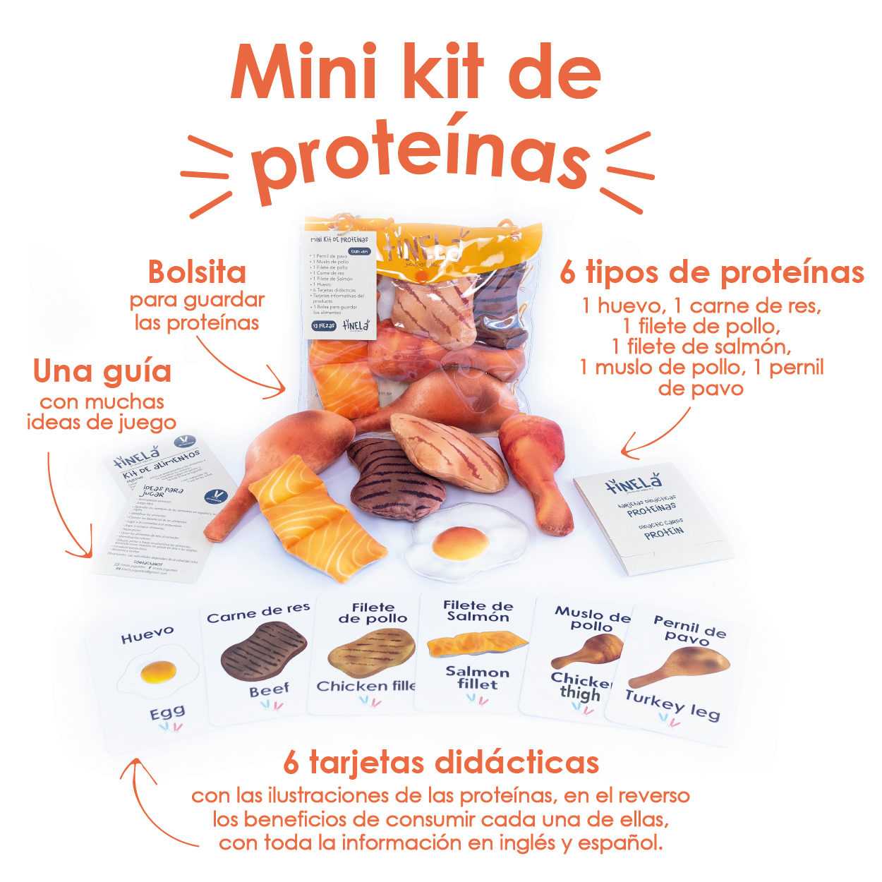 sets de comida de juguete para niños