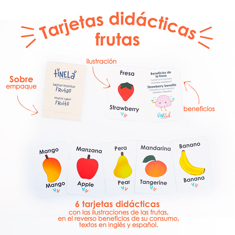 tarjetas didáctica para niños 