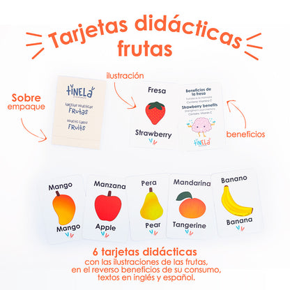 tarjetas didáctica para niños 